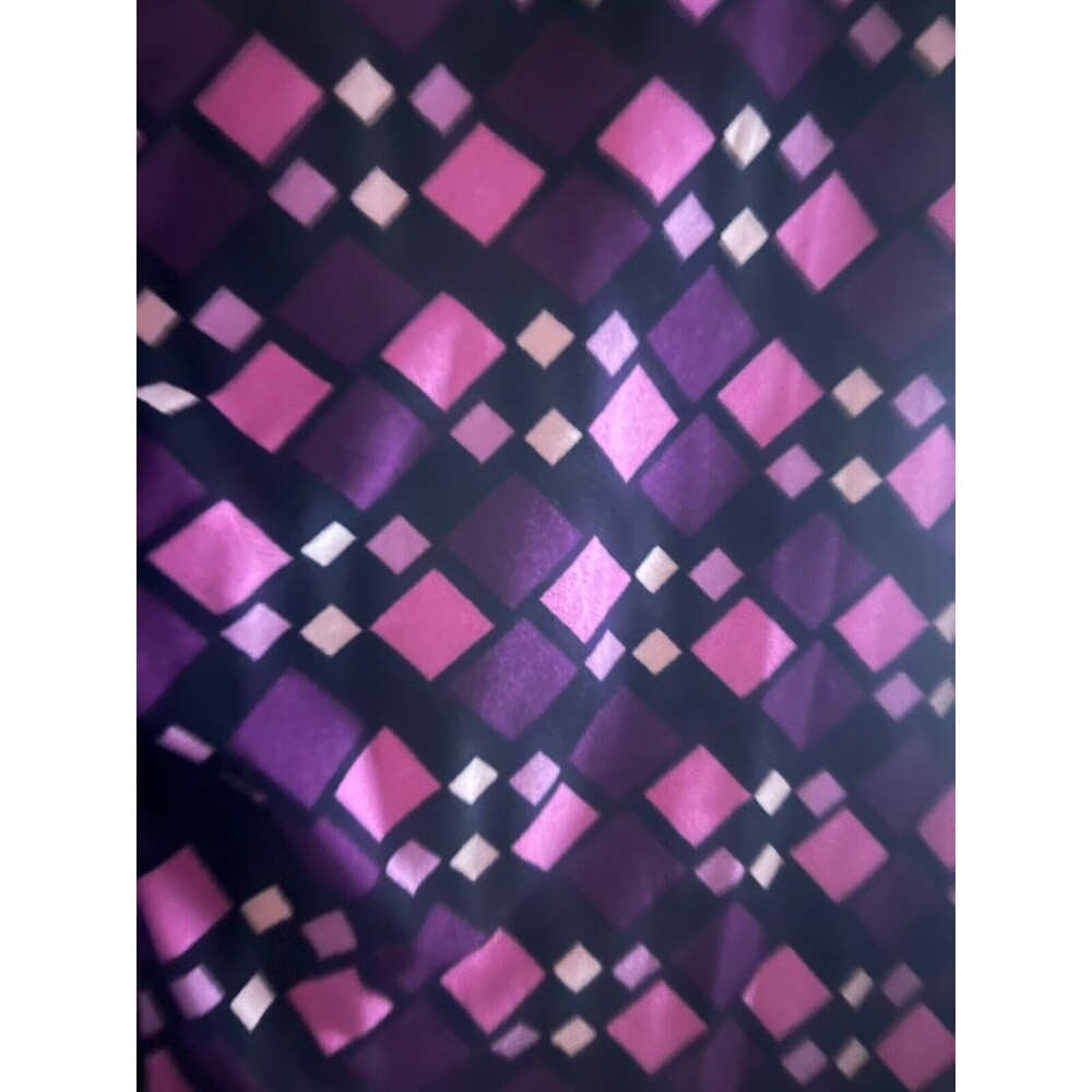 Womans Tall & Curvy LULAROE Legging Pink Purple Valentines Diamond NEW